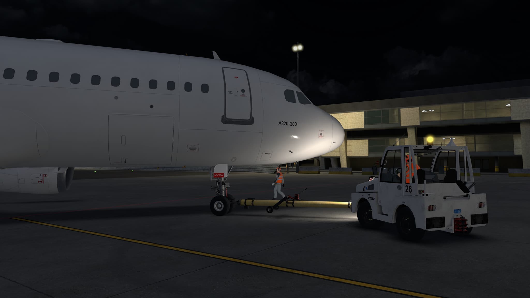 Executing the Pushback (Dogleg)